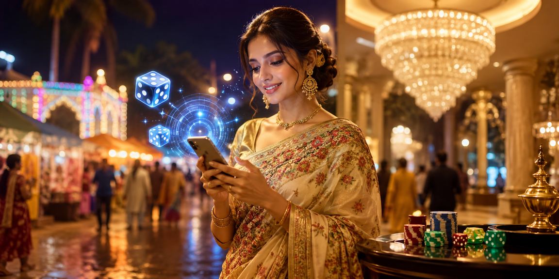 সিলেটে শাড়ি পরিহিত নারী ডাইস গেম উপভোগ করছেন